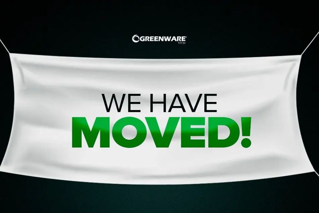 GreenWare tech training company relocation banner