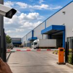 electronic security gadgets at a large warehouse